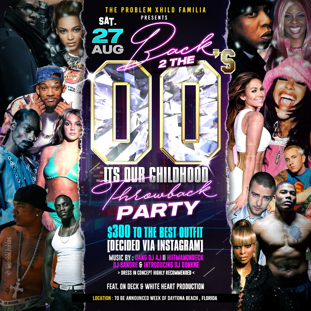 Dang DJ AJ Flyer