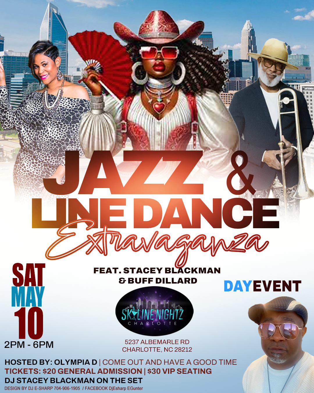 DJ Stacey Blackman Flyer