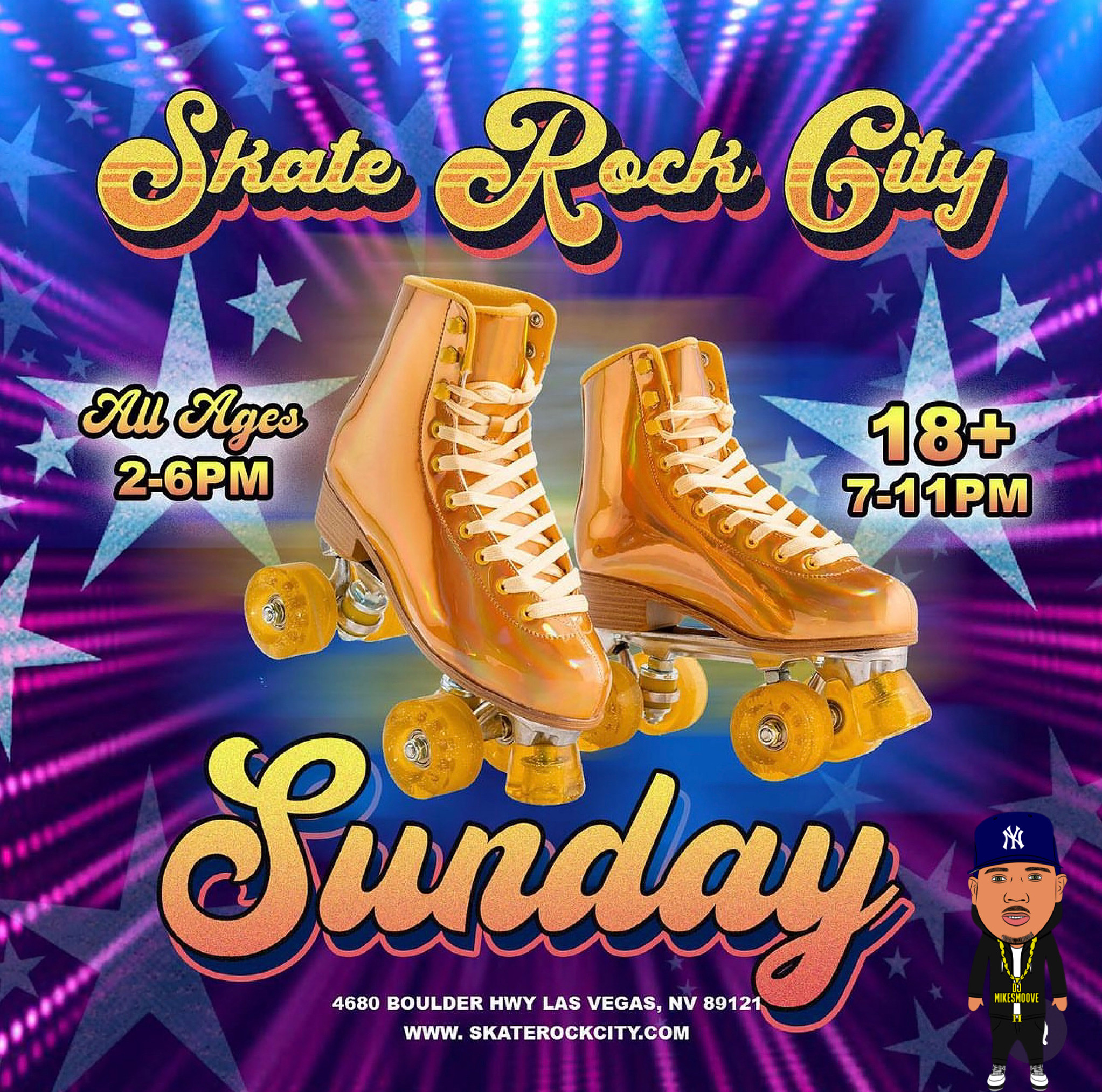 Dj Mike Smoove Flyer