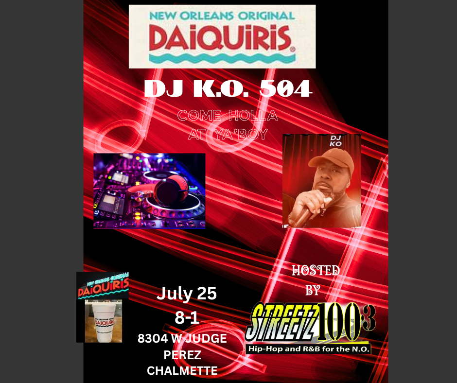 Dj K.O. 504 Flyer
