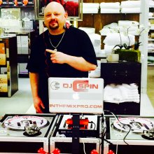 DJ C-Spin Logo