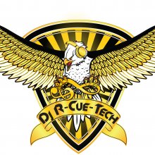 DJ R-Cue-Tech Logo