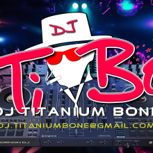 DJ TITANIUM BONE Logo