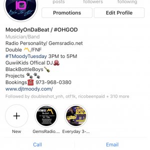DJ T Moody Logo