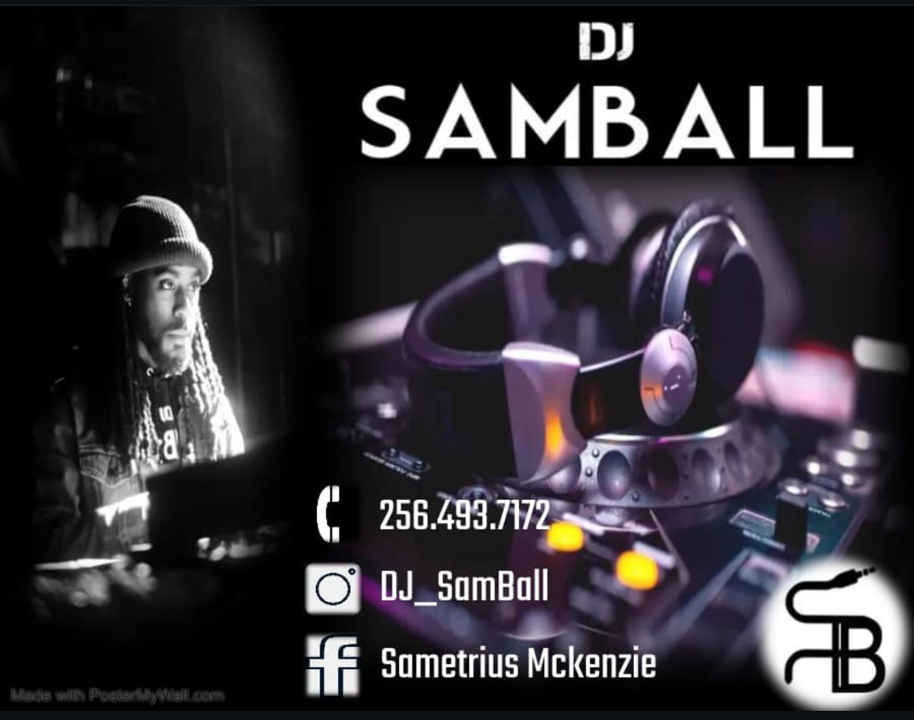 DJ SamBall Logo