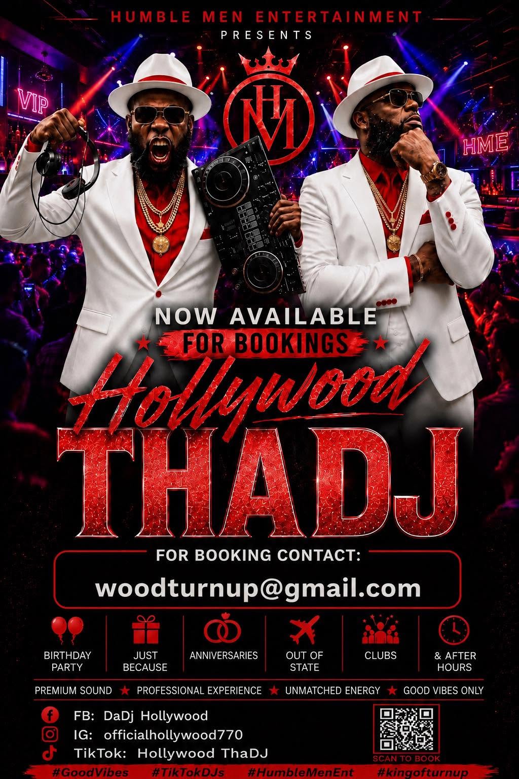 HollywoodThaDJ Logo