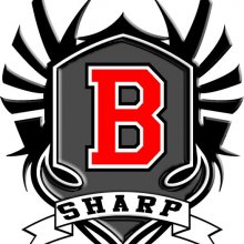 DJ B - Sharp 504 Logo
