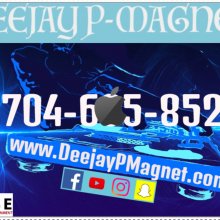 Dj P-Magnet Logo