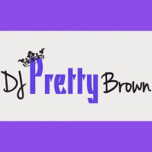 DJ Pretty Brown Logo
