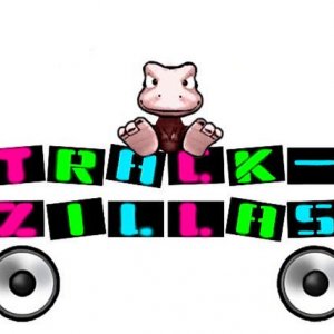 The Trackzillas / Space Music Logo